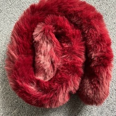 ☆【お値引き】レディース☆ファーマフラー美品の画像