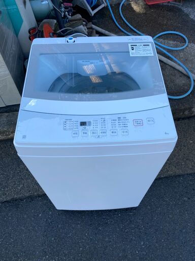 ニトリ　6㎏全自動洗濯機　2020年製