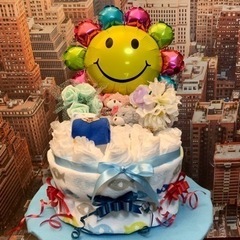 Baby shower. おむつケーキ