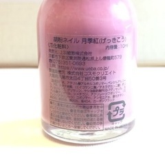 上羽絵惣胡粉ネイル　限定色 月季紅の画像