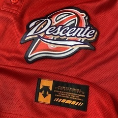 DESCENTE 野球 ゲームシャツ Mサイズの画像