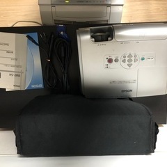 EPSON プロジェクター EMP-S4 + 50インチスクリーンの画像