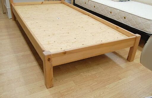 11/22迄出品　無印良品　MUJI シングルベッド　フレーム　木製　パイン材 木製ベッド | 無印良品