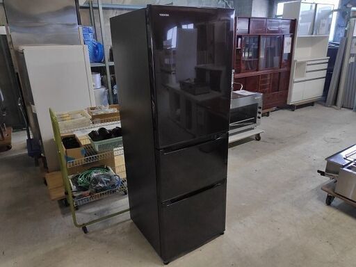 東芝　GR-G38SY（T）3ドア冷蔵庫　375L『中古良品』2014年　【リサイクルショップサルフ】