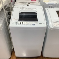 HITACHI ヒタチ　全自動洗濯機　NW-70E-W ７ｋｇ　2020年製　