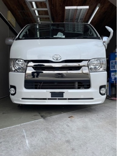 ハイエース 4型 標準 フロント リップ スポイラー