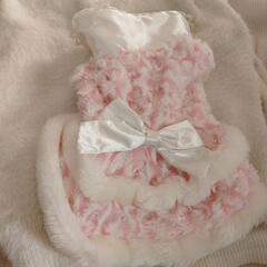 値下げ★未使用タグ付き★トイプードル、パピヨンの服🐶SS