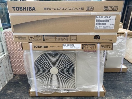 1台のみ　　新品　東芝　2.2k  100v  6-8畳
