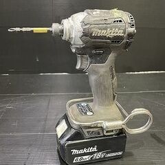 【苫小牧バナナ】マキタ/makita 18V 充電式 インパクトドライバー 6.0Ah TD170DRGX 中古 動作確認済み