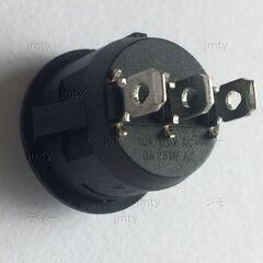 ロッカースイッチ 丸型 on-off-onの画像