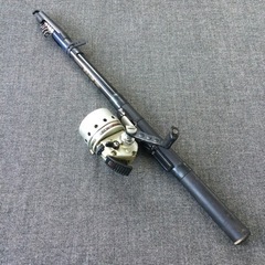中古　振出竿　釣り竿　リール　セット　③  波止小継　300 N...