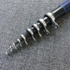中古　振出竿　釣り竿　リール　セット　③  波止小継　300 NISSIN   Daiwa SPINCAST ST−20の画像