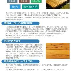 【新品未使用・手渡し可】ウォールナットウッドステインプロ 4L リーベ 木材 保護塗料 の画像