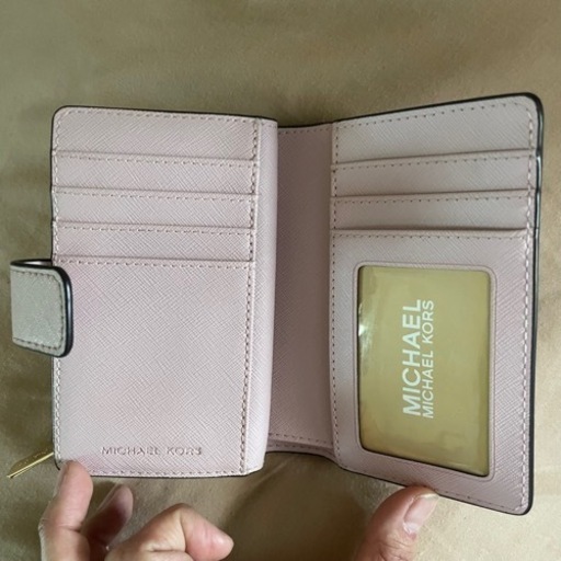 美品　マイケルコース　折り財布