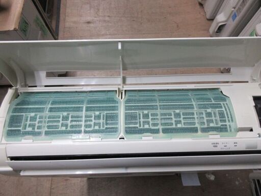K03105　東芝　中古エアコン　主に6畳用　冷2.2kw ／ 暖2.2kw