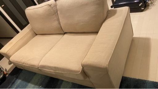IKEA ソファー　アイボリー　お値下げ致しました！！