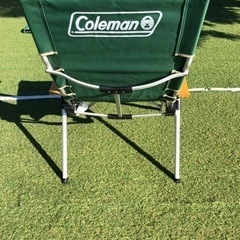 コールマン　レイチェア　グリーン　キャンプ　イスの画像