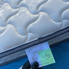 ★[69_2]タンスのゲン 片面用 圧縮ロールポケットマットレス_3月中に処分しますの画像