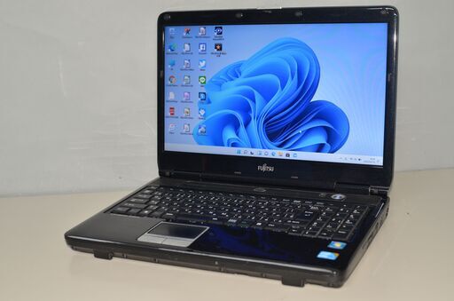 中古良品ノートパソコン 最新Windows11+office 富士通 AH550/5A i5-450M/大容量HDD750GB/メモリ4GB/USB3.0/HDMI/便利なソフト多数