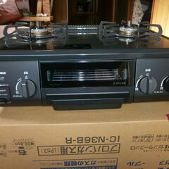 パロマ　プロパンガス用ガスコンロ　IC-N36B-R　ガステーブ...