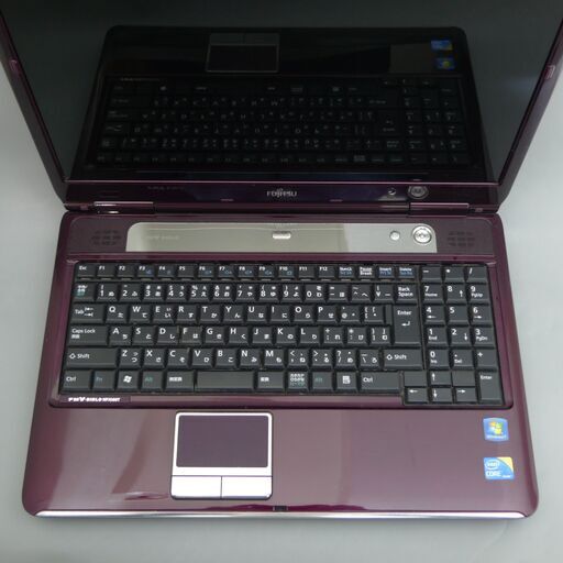 即使用可 Wi-Fi有 日本製 富士通 ノートパソコン FMV NF/G60T 紫色