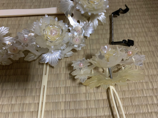 髪飾り　結婚式用　笄(コウガイ)