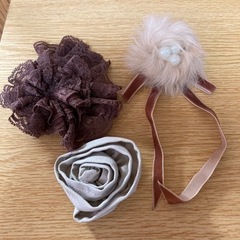 ブローチ　3点セット