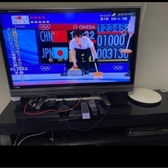 シャープ液晶テレビ亀山モデル LC-46EX5 ＆ 東芝HDDレ...