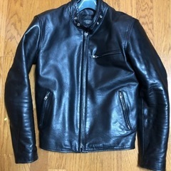 ホーンワークス　プロテクター付ライダースジャケット　リューグーレザーズ