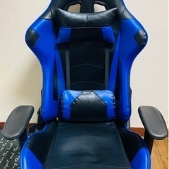 ◆ TOPRACING ゲーミング座椅子 ◆ブルー