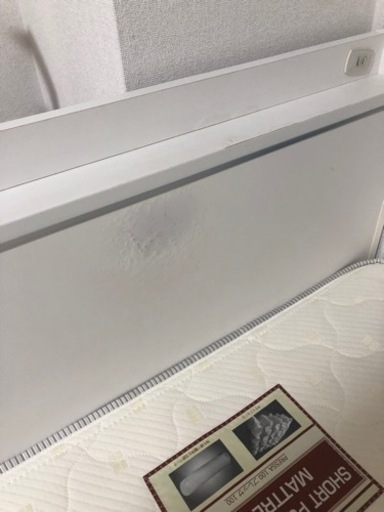 シングルベッド　ニトリ　ベッド　収納付き　
