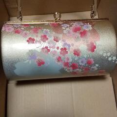せん屋振り袖用バック&草履24cm未使用わけありの画像