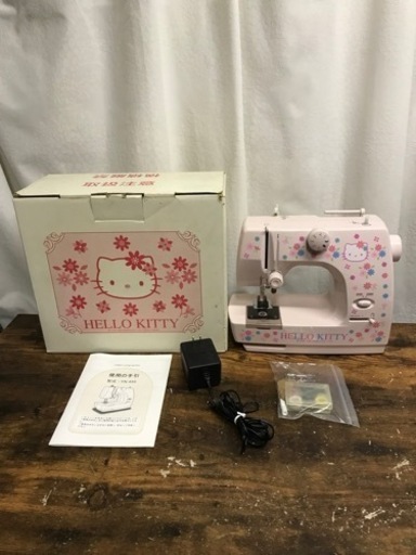 ミシン　みしん　ハローキティー　yn-225 中古品