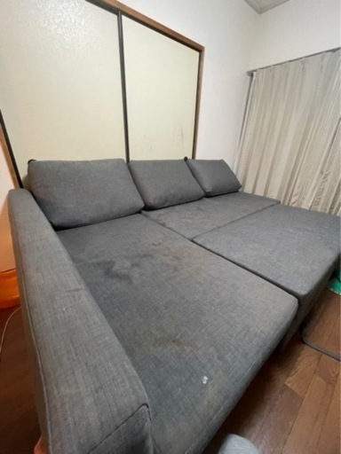 IKEA ソファーベッド　新居引越しのため譲ります！