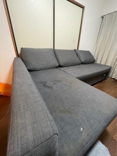 IKEA ソファーベッド　新居引越しのため譲ります！