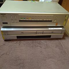 VHSビデオデッキ＆セレクター