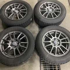 215/60R16 スタッドレス　アルミホイール　４本セット