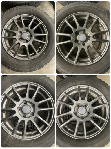 215/60R16 スタッドレス　アルミホイール　４本セット