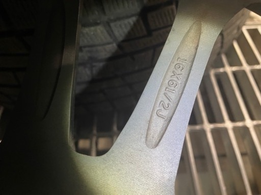 215/60R16 スタッドレス　アルミホイール　４本セット
