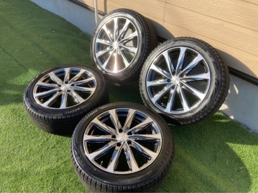 ??‼️632（ロクサーニF10アルミ‼️）ブリヂストンVRX2‼️??レヴォーグ等‼️235/45R18 18×7.5J※即決値引有