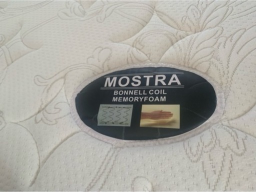 【美品】ニトリ　ダブルベッド　マットレス付き