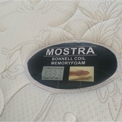 【美品】ニトリ　ダブルベッド　マットレス付きの画像