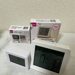 【美品】ダイソー　時計セット