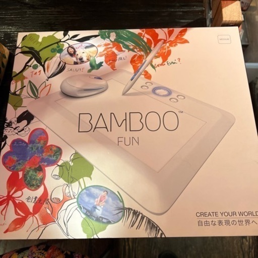 【取引完了】ペンタブ BAMBOO FUN【新品】