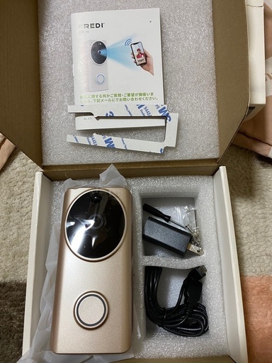 【新品】wifiインターホン 可視ドアホン ワイヤレスドアベル 呼び鈴