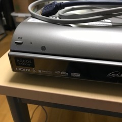 シャープ　AQUOS DVDレコーダーの画像