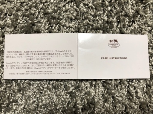 財布，COACH 長財布　【未使用】