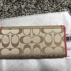 財布，COACH 長財布　【未使用】の画像