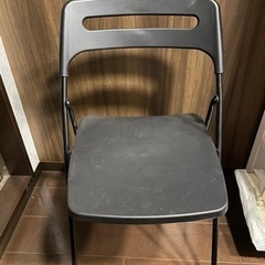 パイプ椅子(黒)