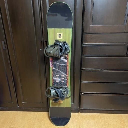 スノーボード　板　ROME REVERB ROCKER サロモン　ビンディング